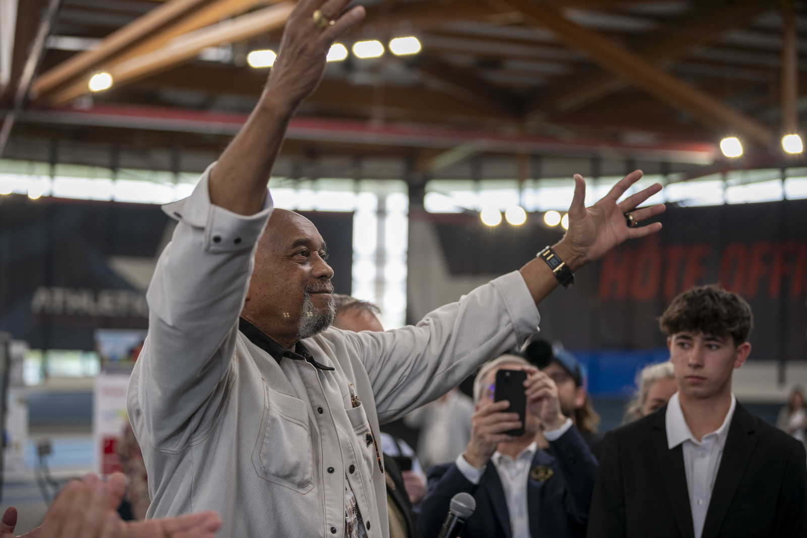reportage avant les JO et aussi photographie de Tommie Smith