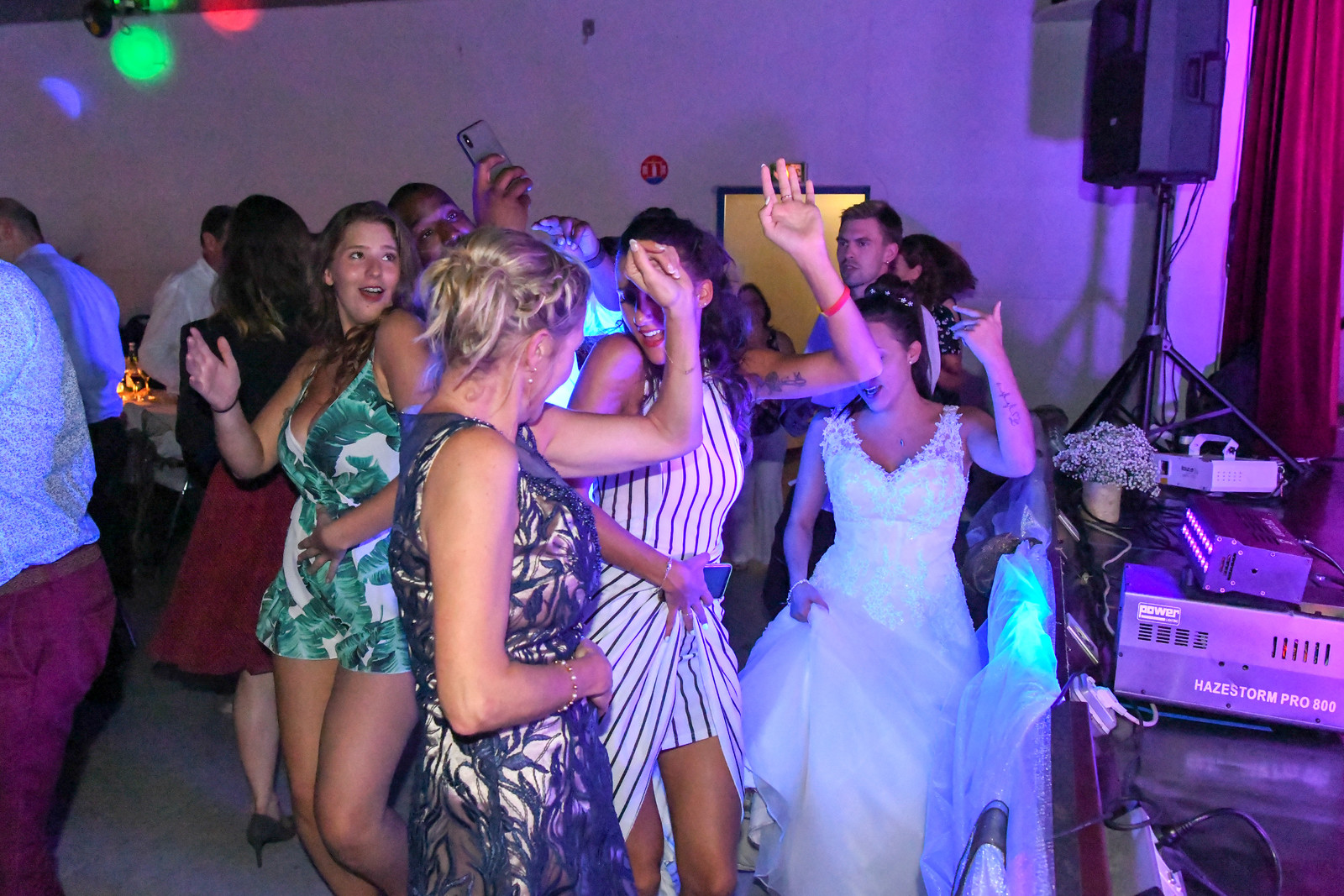 photo mariage soirée