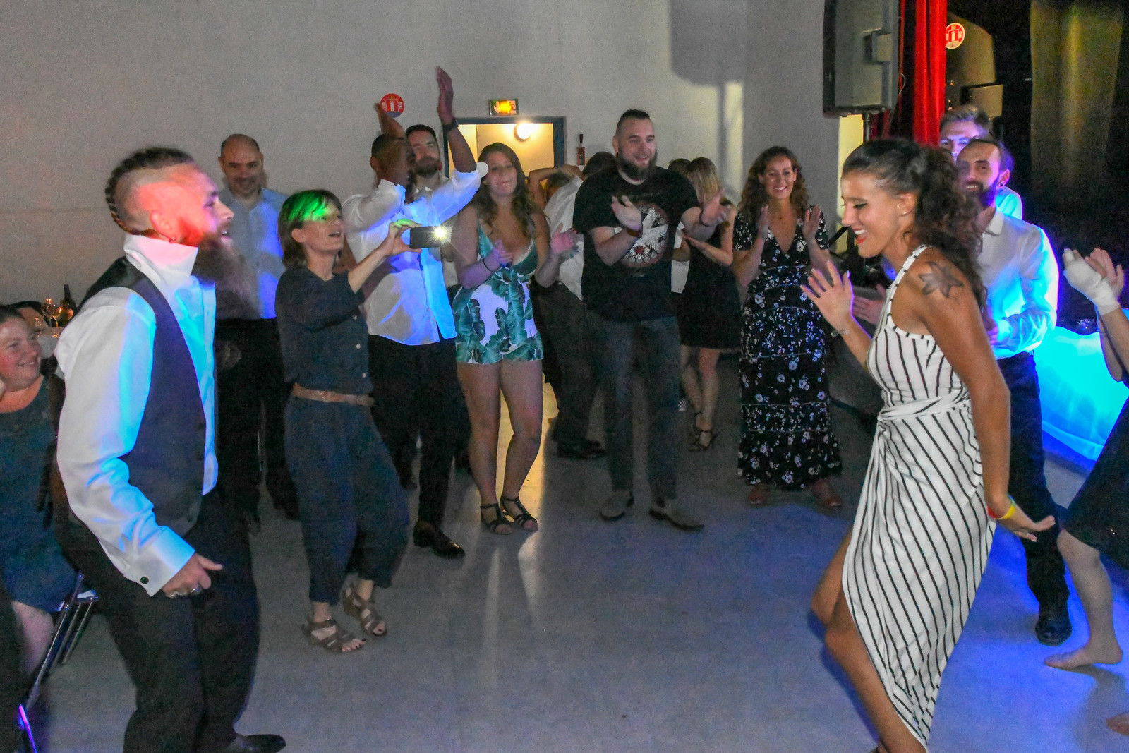 photo de mariage et soirée
