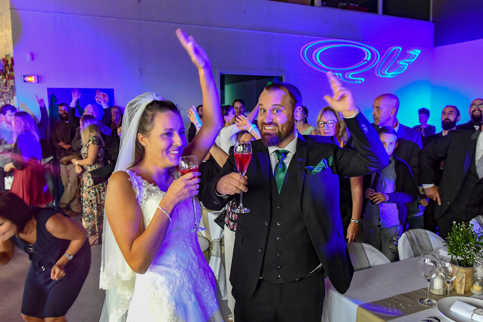 photo de mariage et soirée