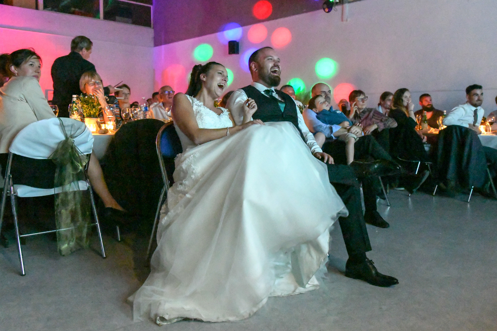 photo mariage soirée