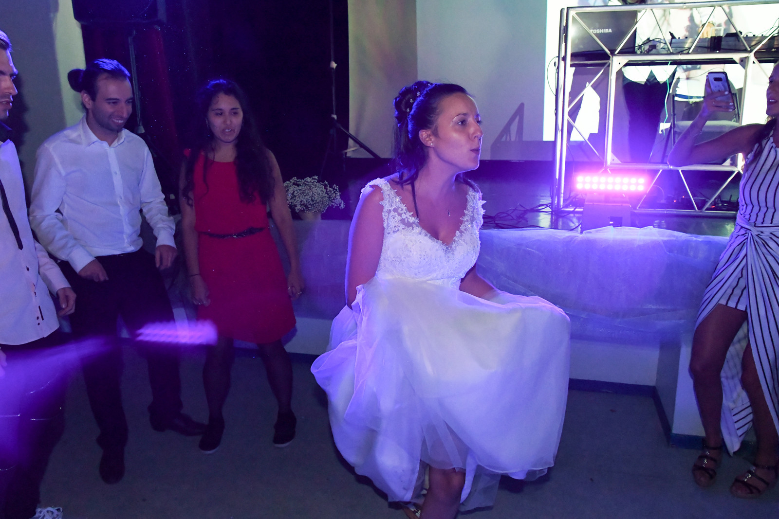 photo mariage soirée