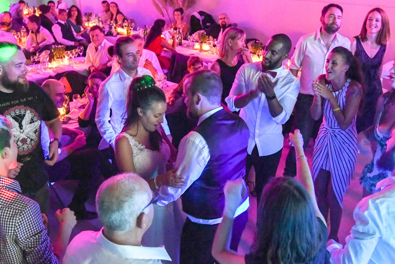 photo de mariage et soirée