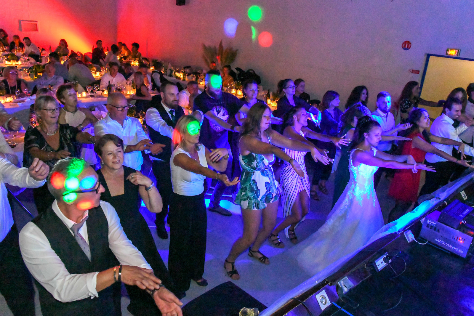 photo mariage soirée