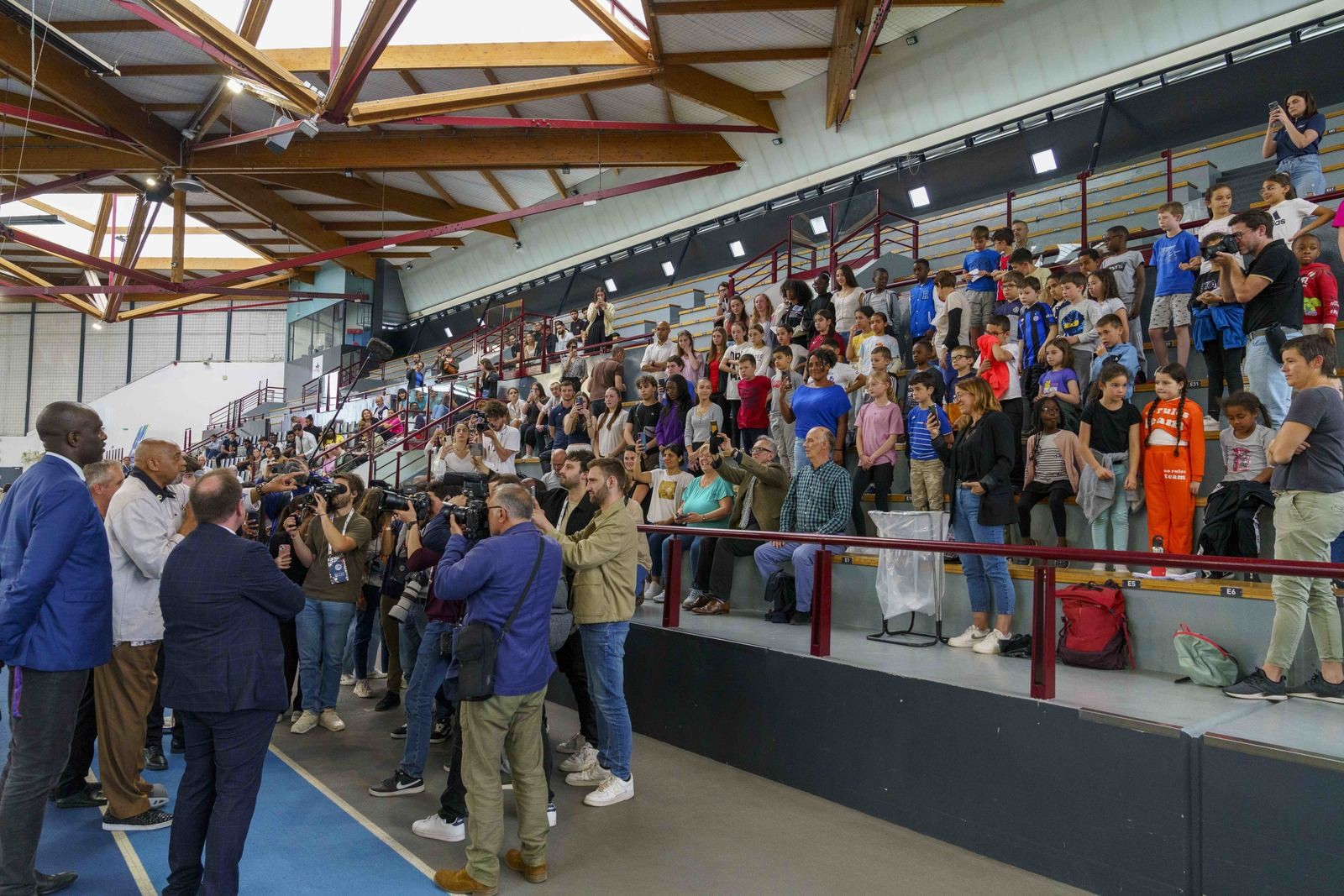 reportage avant les JO et aussi photographie de Tommie Smith