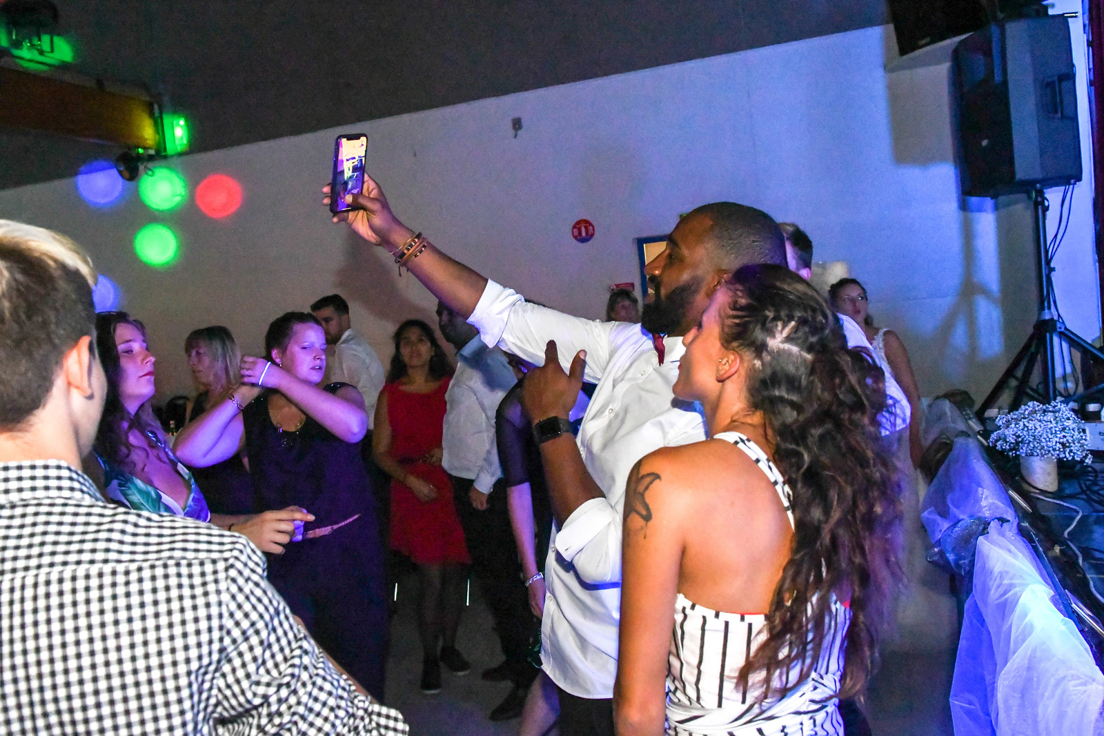 photo mariage soirée