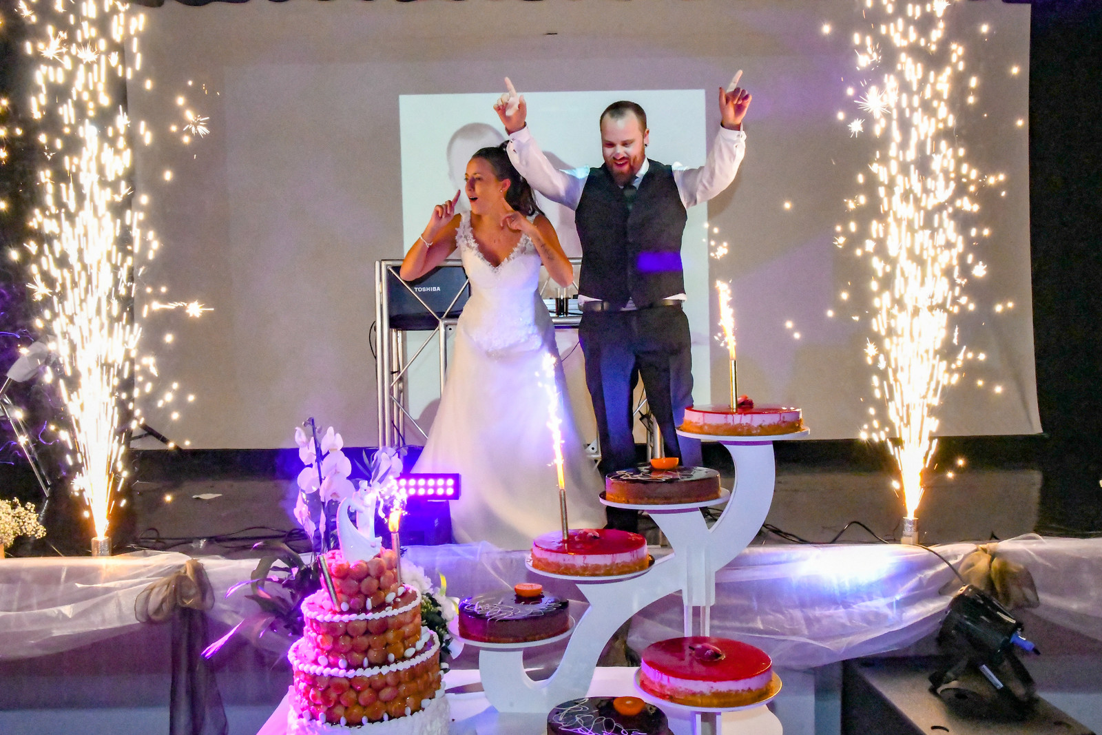 photo de mariage et soirée